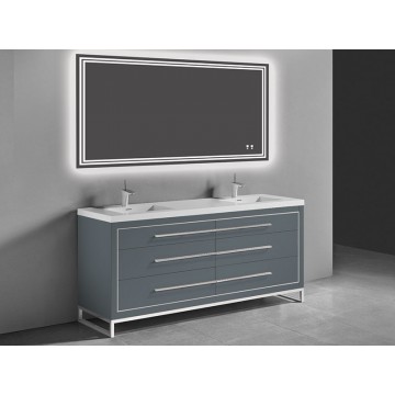Estate 72" Double Studio Grey